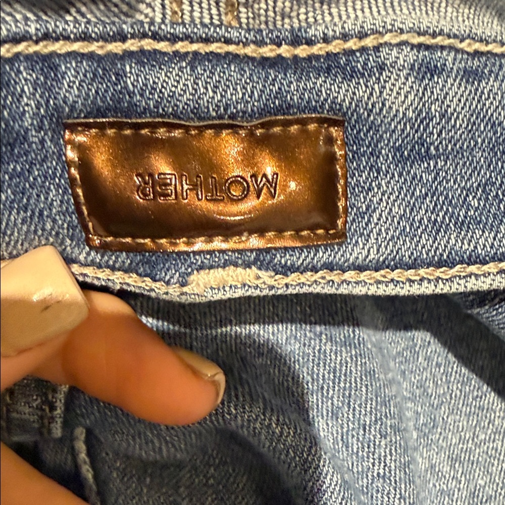 MOTHER The Fly Cut Stunner Ankle Fray Jeans - Picture 8 of 8